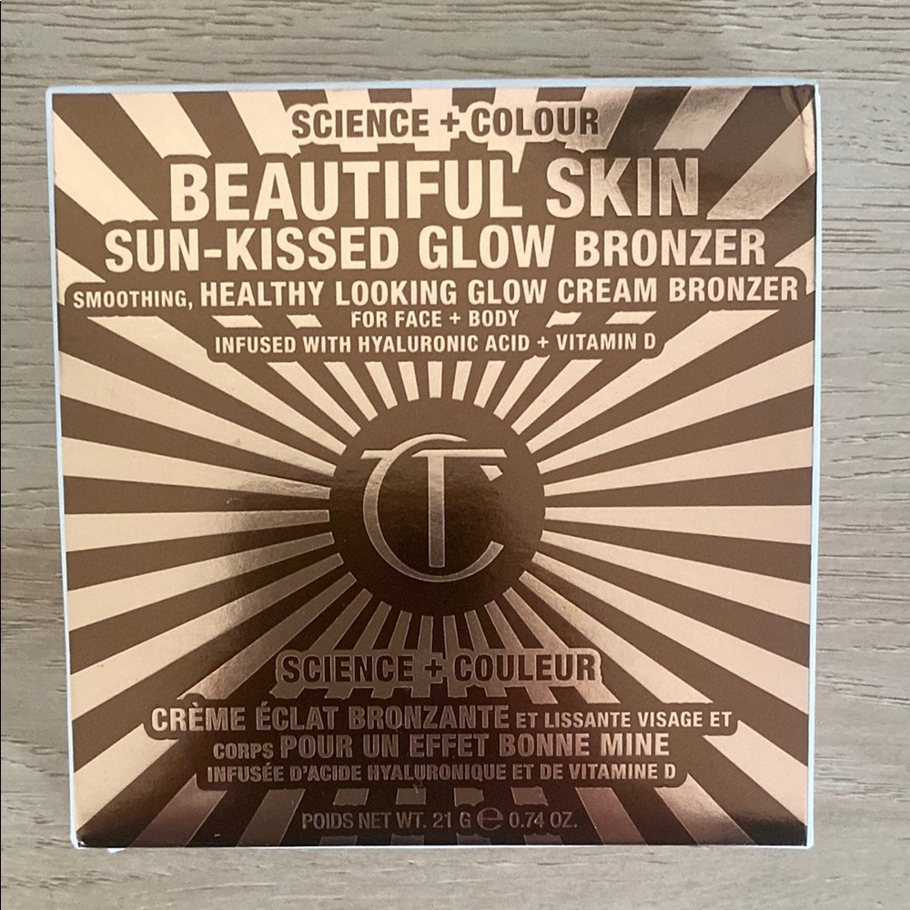 Charlotte Tilbury Sun-Kissed Glow Cream Bronzer Shade Fair NWT - Picture 4 of 6